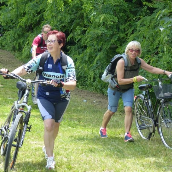 Gita sociale in bicicletta, a Lanzo. 12/06/2016