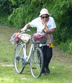Gita sociale in bicicletta, a Lanzo. 12/06/2016
