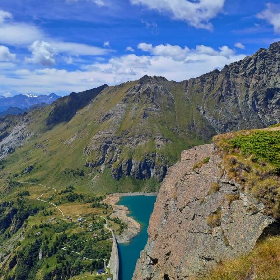 Il Lago di Cignana, durante la gita sociale al Mont Pancherot, 03/08/2025  (F. Domenica Querio)