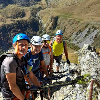 Gita via ferrata di Rocca Senghi. 20/09/2025 (Foto di Massimo Tuiach)