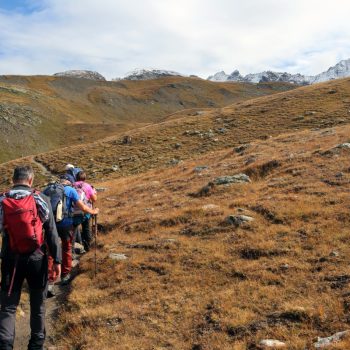 Salendo al Lac de Saint Martin, Valgrisenche. 14/09/2025 (Foto di Andrea Miola)