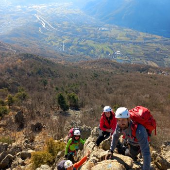Gita sociale a Rocca Sella. 23/11/2025 (F. Gianpiero Oberto).