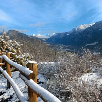 Bel panorama sulla bassa valle. Gita sociale al Lago di Villa. Sabato 24 gennaio 2026. (Foto di Gianpiero Oberto).