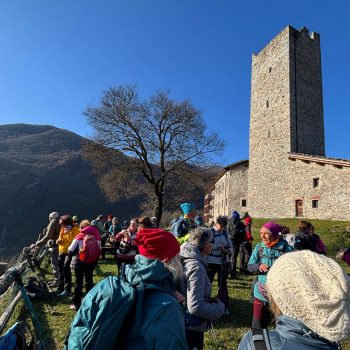 Sguardo al panorama. Gita alle frazioni di Pont. 19 marzo 2026 (Foto di Luciano Vernetti).