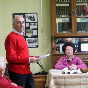 Stefano Merlo. Assemblea dei Soci della Sezione di Rivarolo. 20/03/2026 (F. di Andrea Miola)