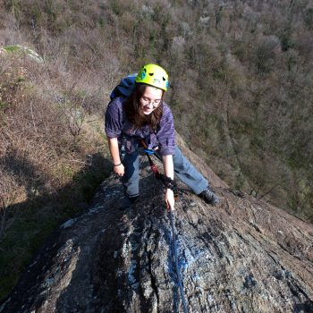 Via ferrata “La Ruceia” a Condove. 21 marzo 2026 (Foto di Gianpiero Oberto).