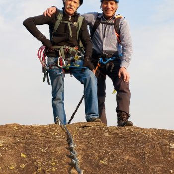 Via ferrata “La Ruceia” a Condove. 21 marzo 2026 (Foto di Gianpiero Oberto).
