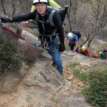Via ferrata “La Ruceia” a Condove. 21 marzo 2026 (Foto di Pier Carlo Bertotti)