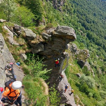 Gita sociale sulla Via Ferrata Nito Staich, Oropa, 31 maggio 2026 (Foto di Pier Carlo Bertotti)