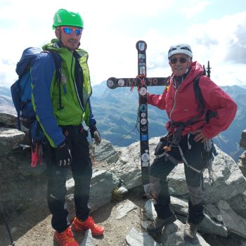 Gita sociale di arrampicata al Grand Tournalin, punta nord. 19/07/2026 (Foto di Gianpiero Oberto).