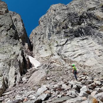 Via Ferrata al Bivacco Borelli-Pivano. 12/07/2026 (Foto di Emilio Cardamone)