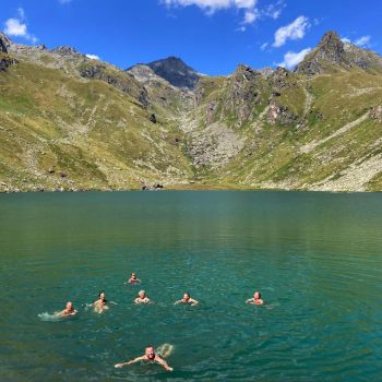 Lac de Louvie. Gemellaggio con C.A.S. Payerne in Val de Bagnes, 08/08/2026 (F Maryline Zapf).